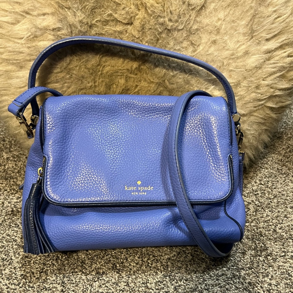 Kate Spade Blue Crossbody Bag